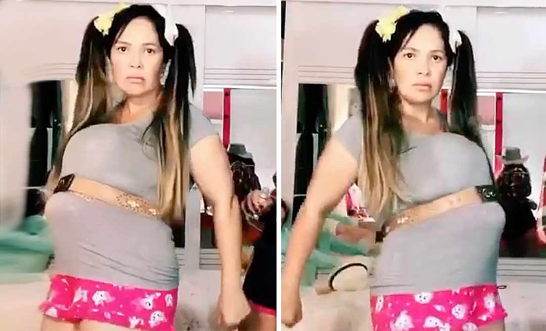 Vice-prefeita de Rio Branco entra na onda e faz dancinha que viralizou na internet