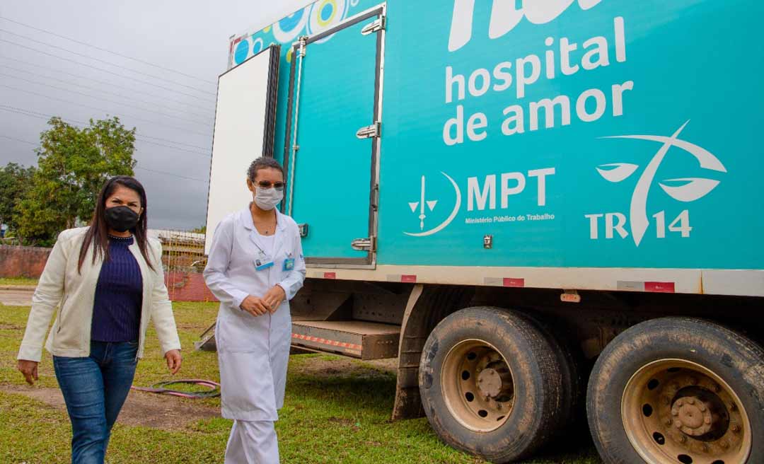 No Juruá, Deputada Antonia Sales acompanha atendimento itinerante do Hospital de Amor