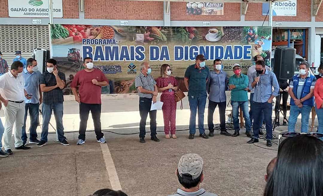Bocalom lança programa com a promessa de patrolamento de 2.220 quilômetros de ramais