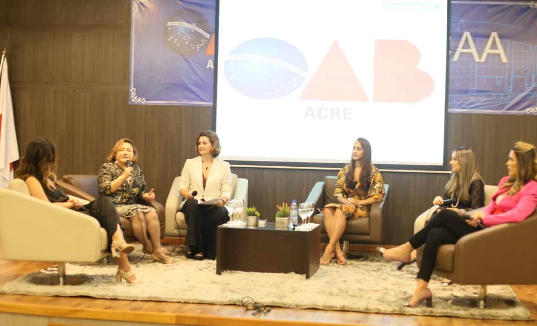 Advogadas do Acre debatem direitos da mulher em conferência estadual