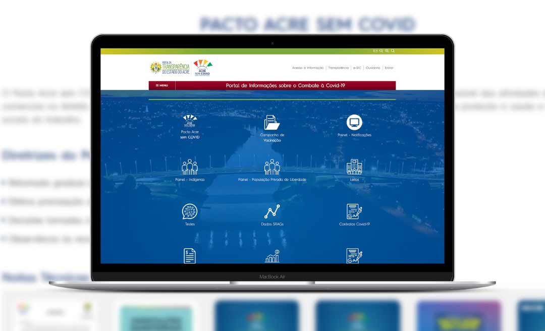 Acre é destaque em índice de transparência da vacinação contra a Covid-19
