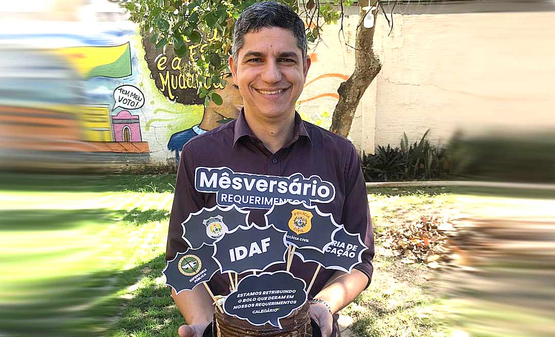 Requerimentos de Calegário fazem “mesversário” nas gavetas da Assembleia e deputado leva bolo