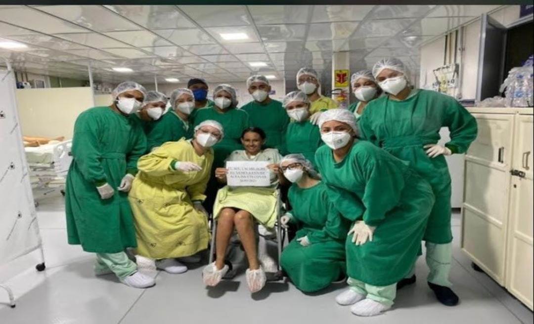 Educadora supera a covid-19 após 45 dias internada na UTI, em Cruzeiro do Sul 