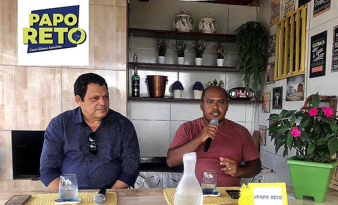 No Programa Papo Reto, Chico Batista diz que ausência de vaidade o manteve vivo na vida pública