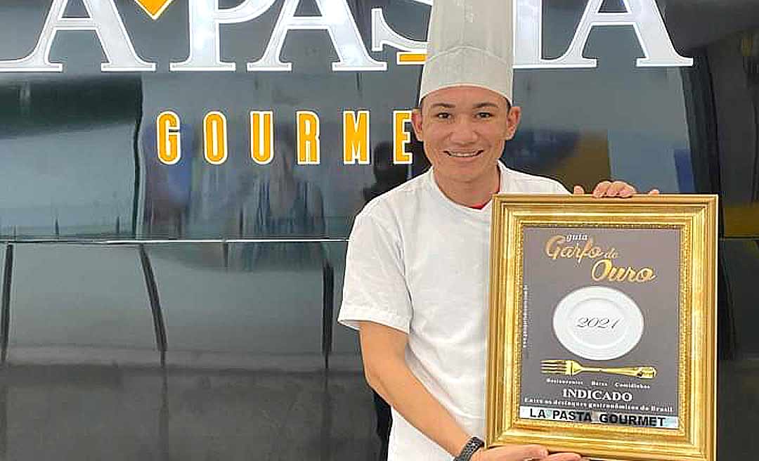 Chef de cozinha acreano recebe prêmio nacional de culinária 