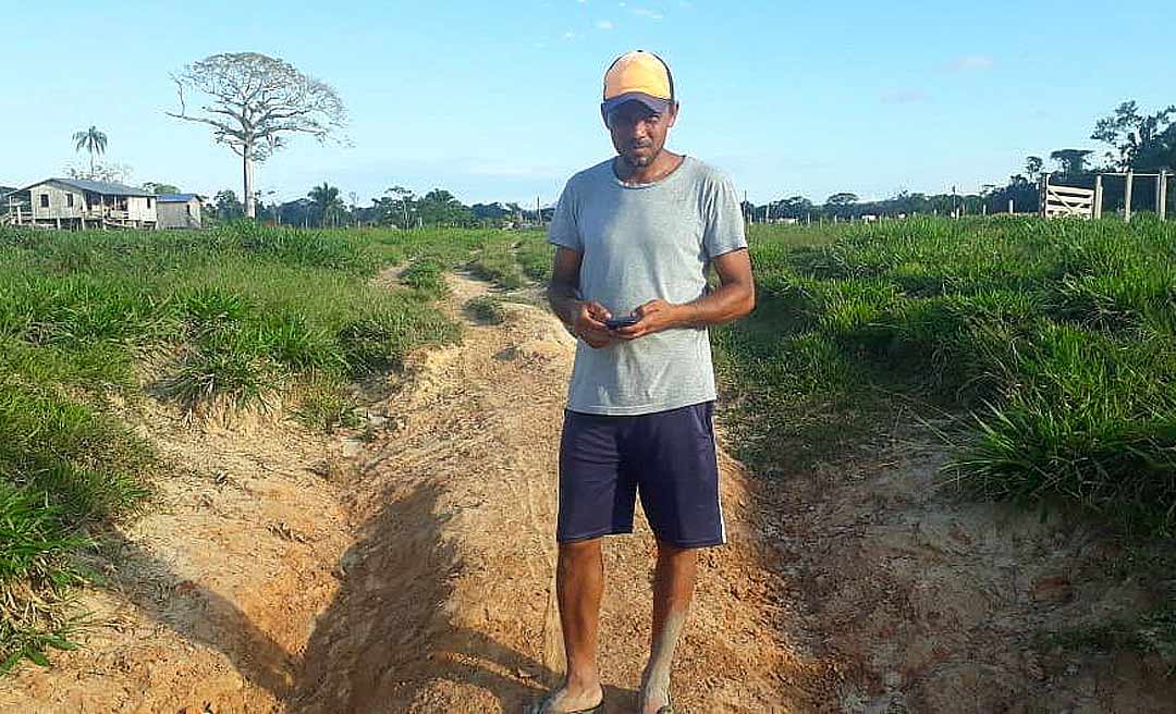 Moradores do Ramal PA Novo Destino cobram agilidade da Energisa e da Prefeitura de Tarauacá na instalação da rede de energia elétrica