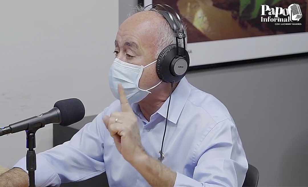 Papo Informal: Tião Bocalom diz que fica triste quando duvidam da palavra dele