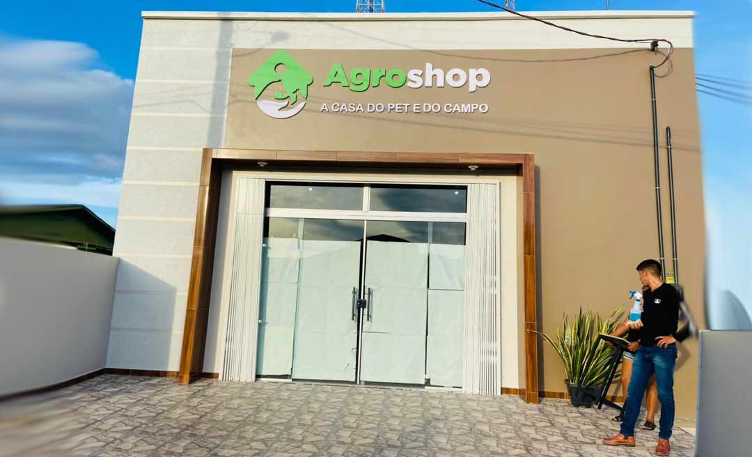 Agroshop, um novo conceito em produtos pet e agropecuários em Tarauacá