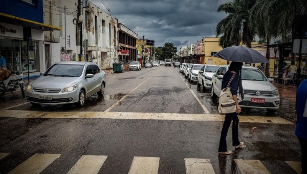 Domingo: Tempestade registrada em Rio Branco somou 29 milímetros