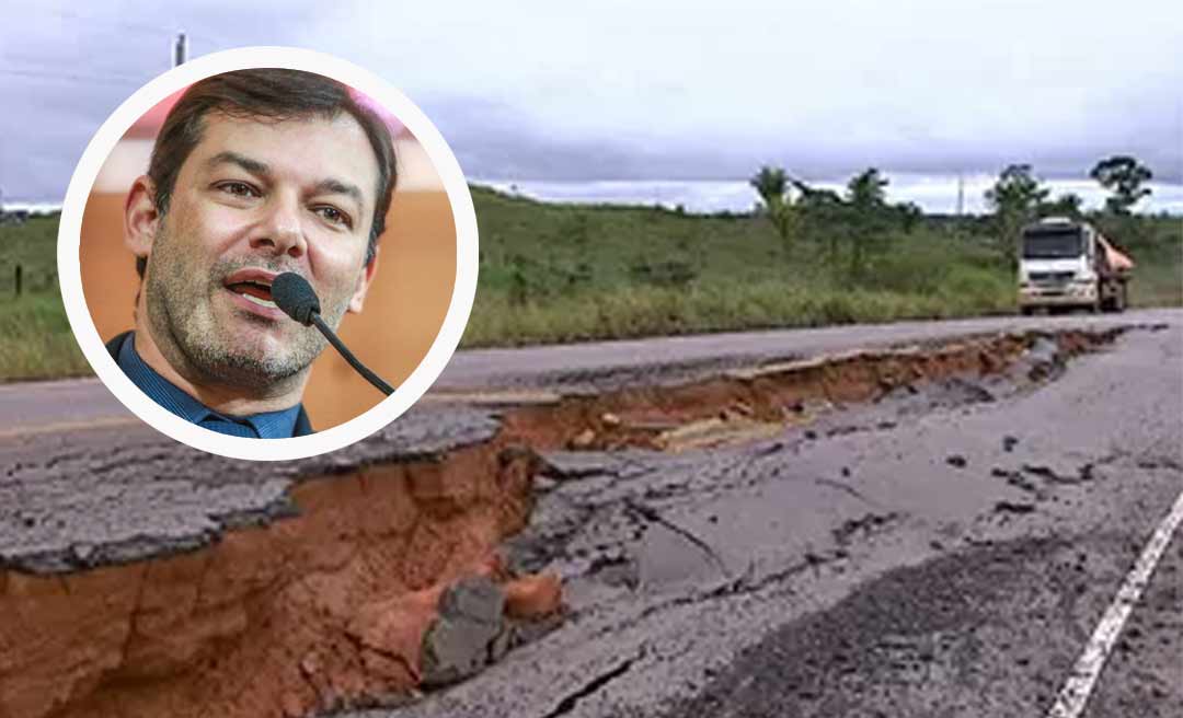 Roberto Duarte diz que BR-364 está “uma aberração” no trecho Sena-Feijó
