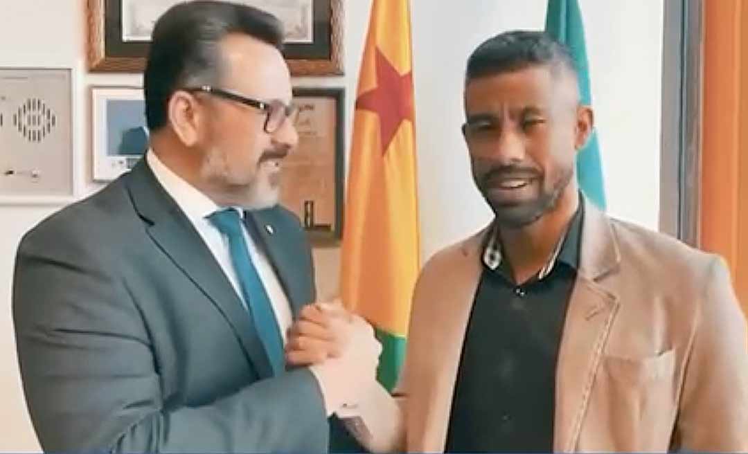 Alan Rick anuncia parceria com Léo Moura para formar craques de futebol no Acre