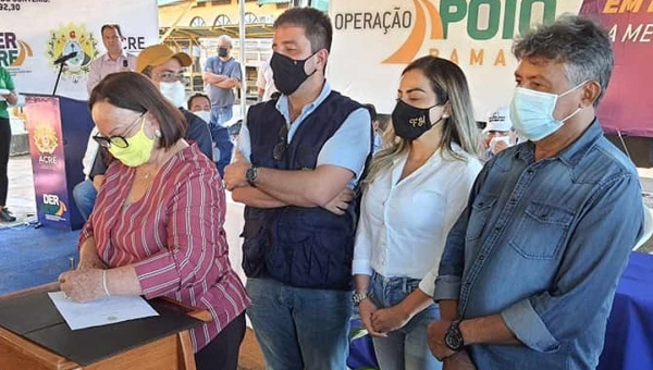 Vanda Milani destaca integração econômica sustentável com obra do Anel Viário no Alto Acre