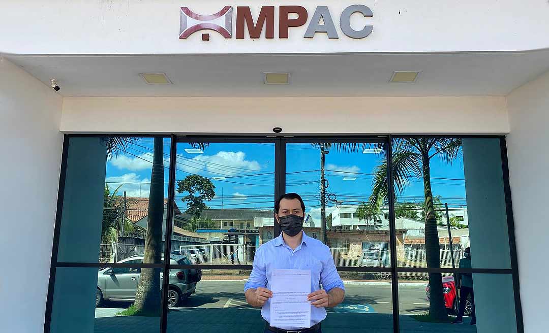 Emerson Jarude vai ao MP denunciar estocagem de vacinas e mudança no cronograma de imunização em Rio Branco: “É brincar com as vidas!”