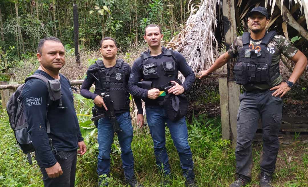Polícia Civil intervém em área de conflito agrário e identifica "grileiros" de terra particular