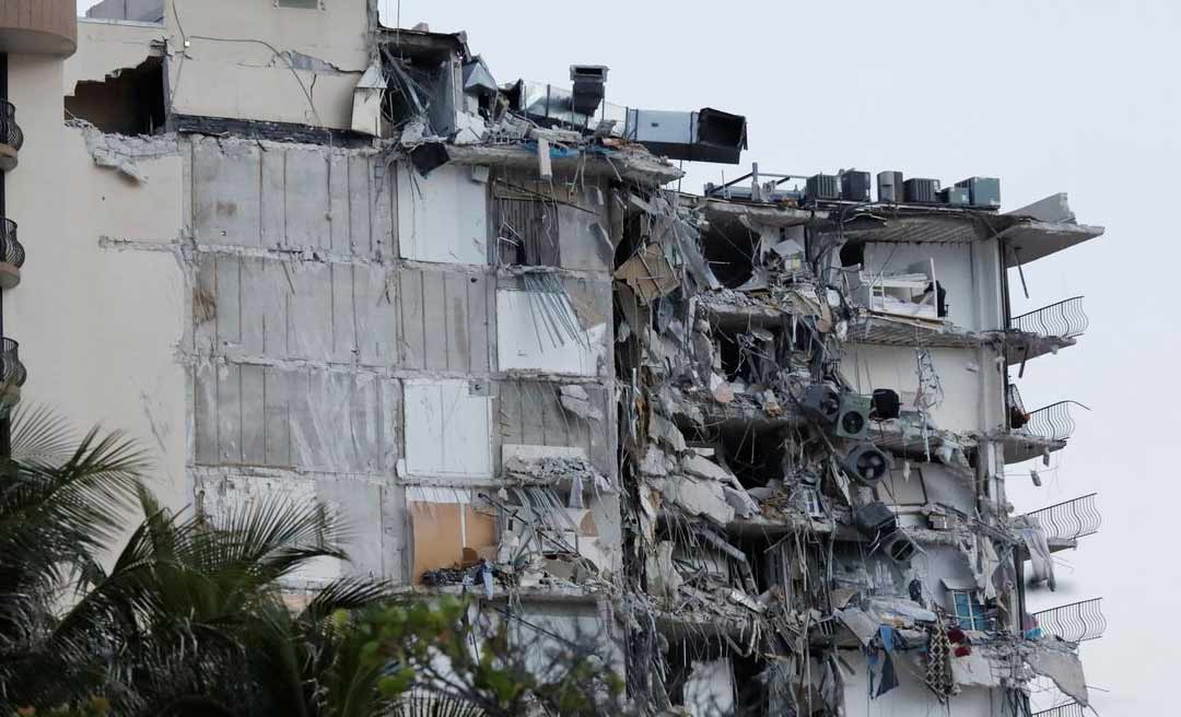 Parte de prédio cai em Miami e deixa pelo menos uma pessoa morta