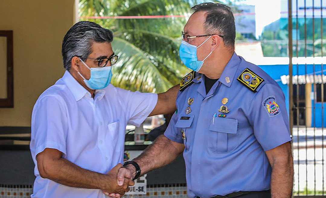 Edvaldo Magalhães se reúne com comandante da PMAC e trata sobre o cadastro de reserva