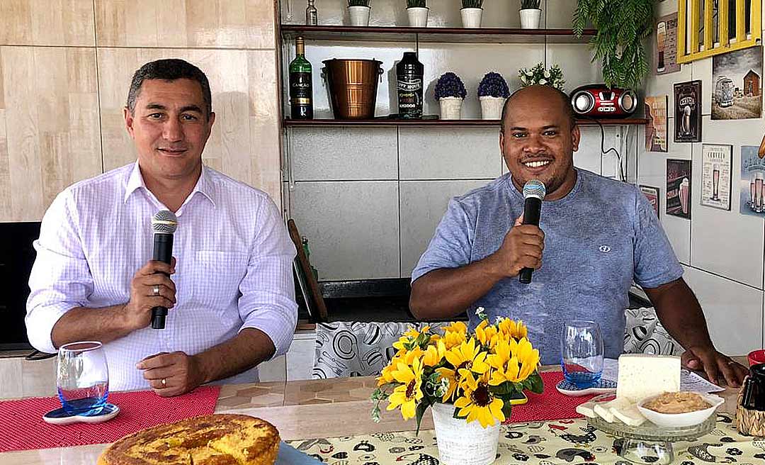 No Programa Papo Reto, Jesus Sérgio diz que seu mandato tem sido em defesa dos municípios