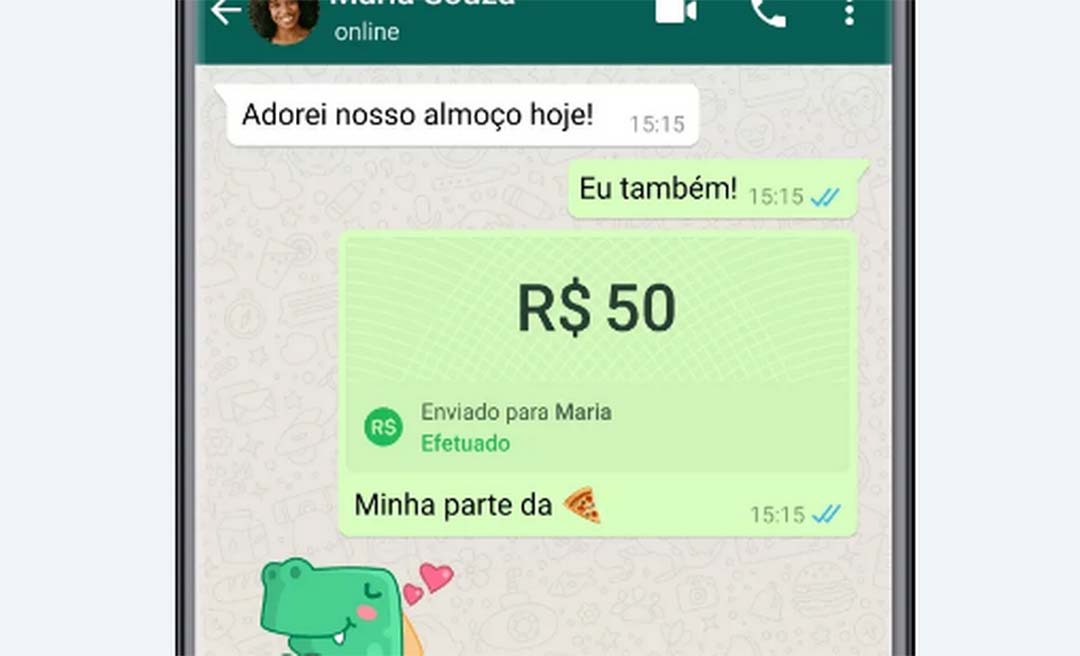 WhatsApp libera convite para transferência bancária através do aplicativo para usuários brasileiros