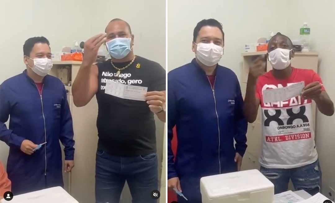 Após revolta nas redes, Amaral e Aloísio justificam vacinação no Acre