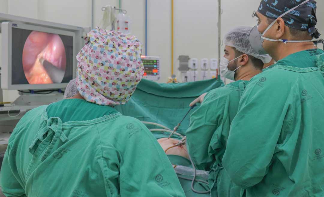 Fundhacre realizou 23 cirurgias por videolaparoscopia