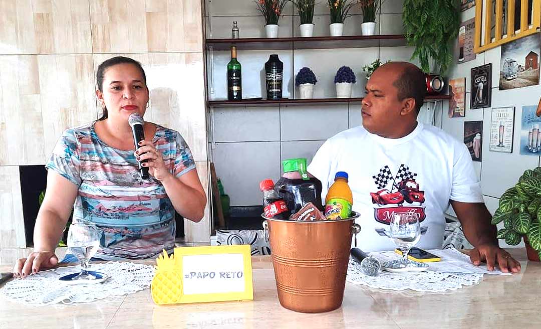 No Papo Reto, Janaína Furtado diz que Gladson é um homem cheio de vontade de transformar o Acre