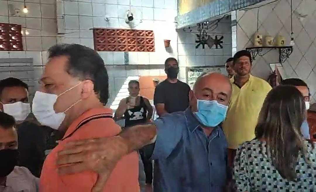 Valtim José quase apanha no bairro Vitória, Bocalom é cobrado e clima tenso é acalmado com oração e leitura da Bíblia
