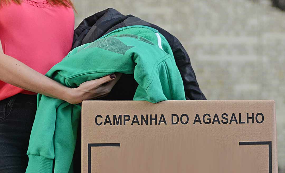 Friale prevê chegada de frio neste domingo e sugere campanha do agasalho