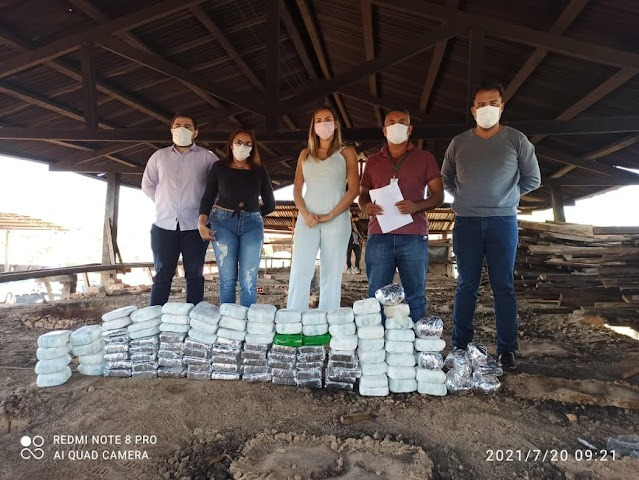 Forças de Segurança incineram 111 quilos de drogas em Tarauacá