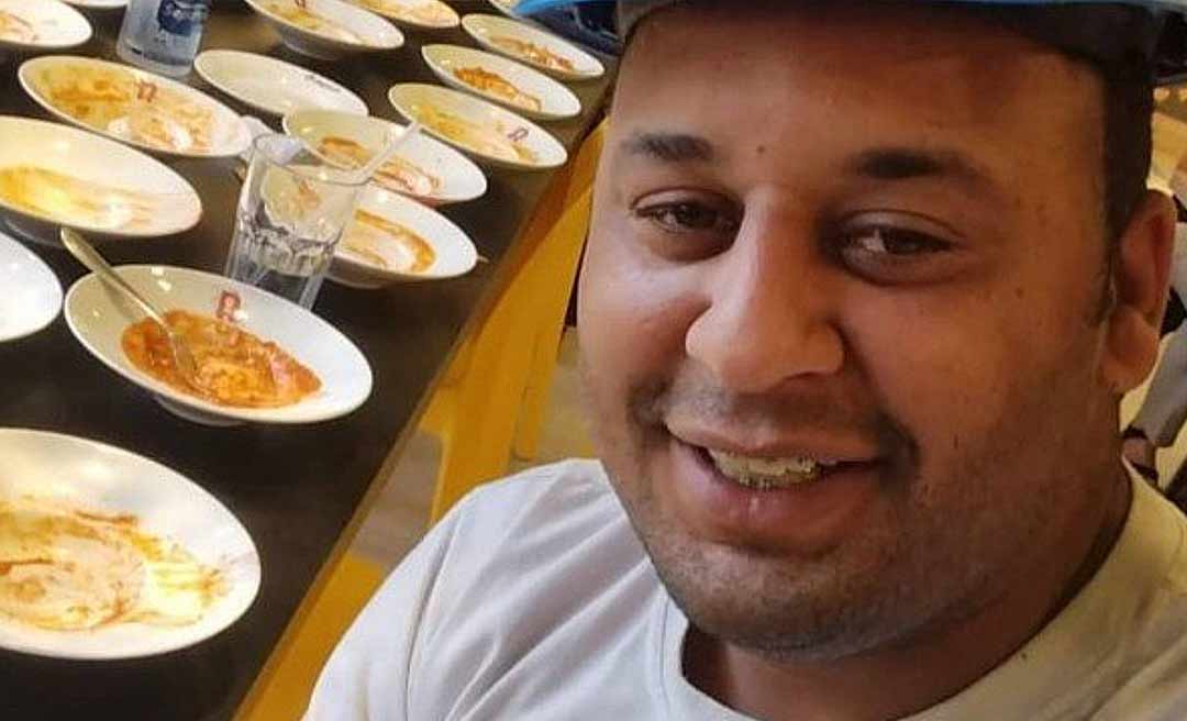 Comilão 'expulso' de rodízio vai pagar aluguel com patrocínio e inspira desafio de comida