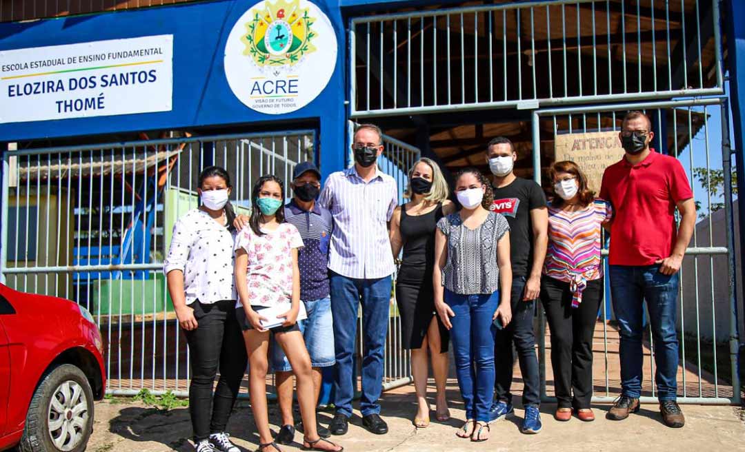 Com emenda de Leo de Brito, escola Elozira dos Santos Thomé vai construir auditório e homenagear professora vítima da Covid-19