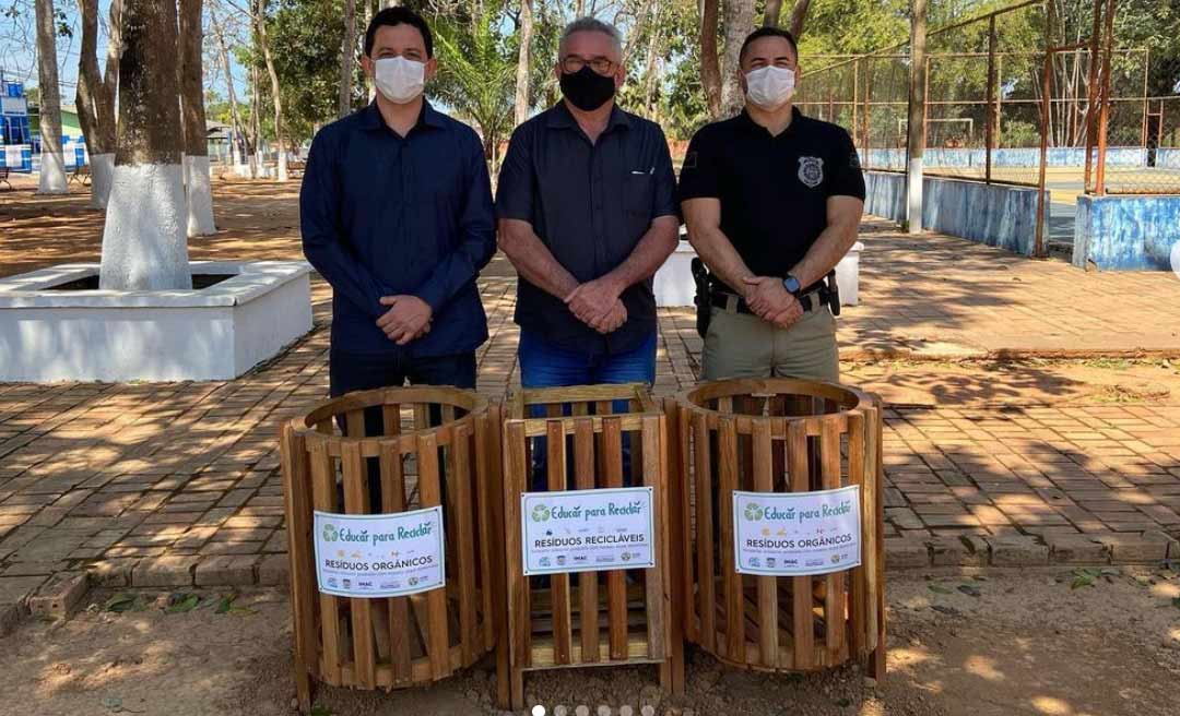 Governo lança projeto Educar para Reciclar em Plácido de Castro