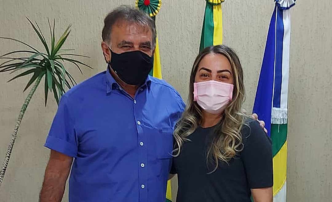 Deputado José Bestene aproveita recesso parlamentar para visitar prefeita Fernanda Hassem