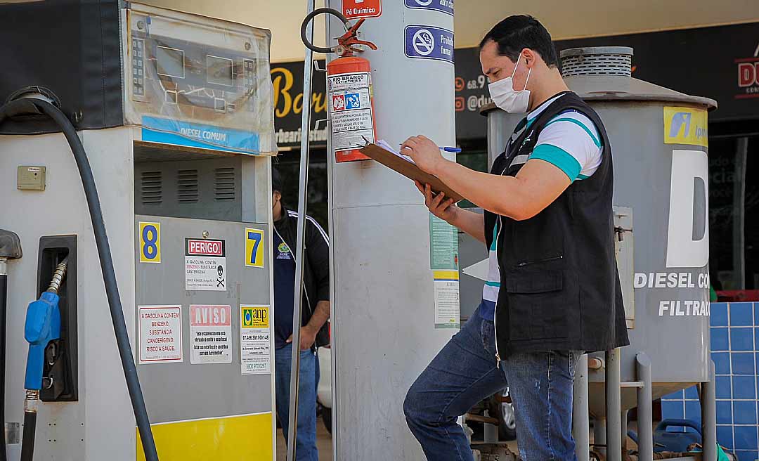 ANP e Procon investigam possíveis irregularidades em combustíveis vendidos em Rio Branco e Senador Guiomard