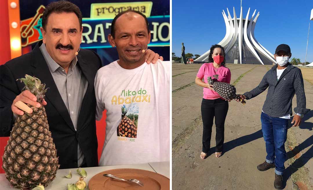 Programa do Ratinho vai mostrar a cultura de Tarauacá e o abacaxi gigante nesta sexta