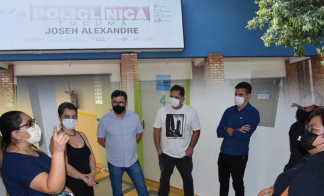 Após reclamação de internauta a governador, secretários visitam Policlínica do Tucumã e garantem reforma