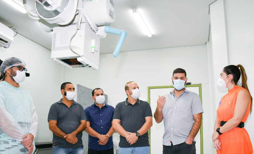Em Cruzeiro do Sul, Nicolau parabeniza governo por instalação de moderno aparelho de Raio-x em UPA