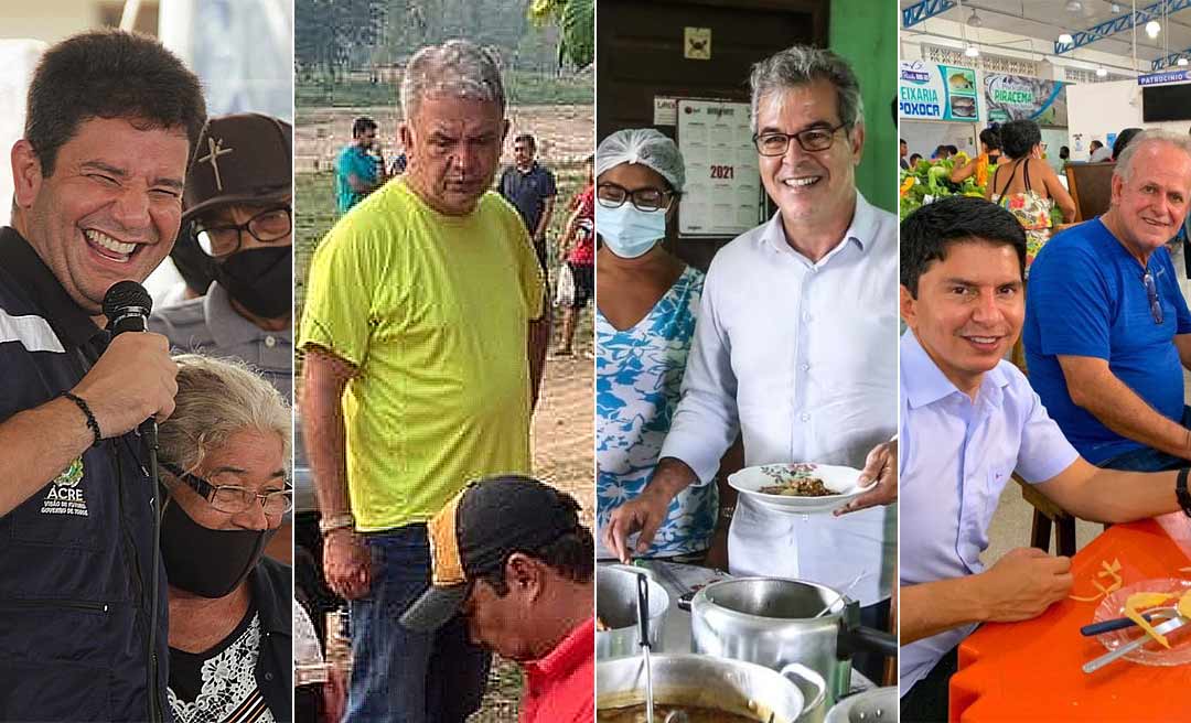 Com a pandemia cessando, pré-candidatos ao governo do Acre têm agenda movimentada