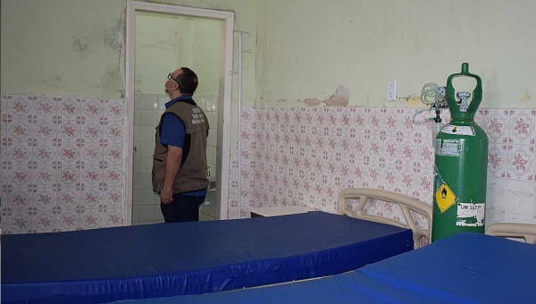 Falhas graves no hospital de Xapuri pode resultar em catástrofe, diz sindicato