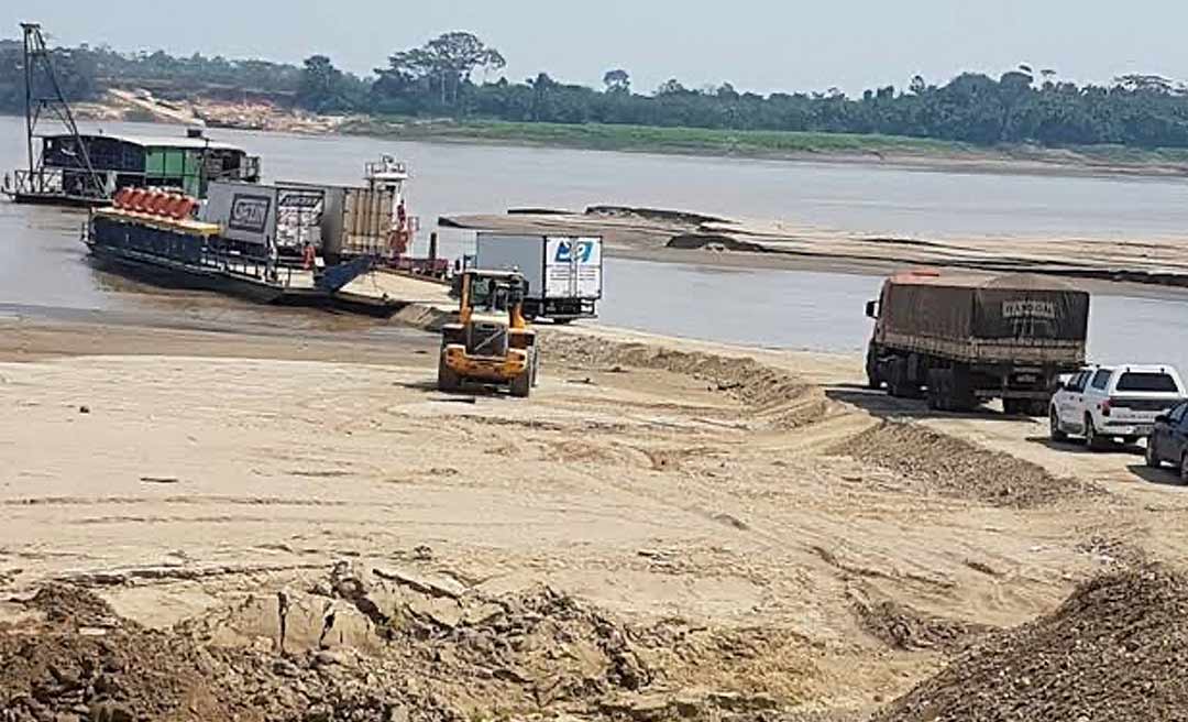 Ponte do Madeira: sem balsas, seca não é mais problema para motoristas