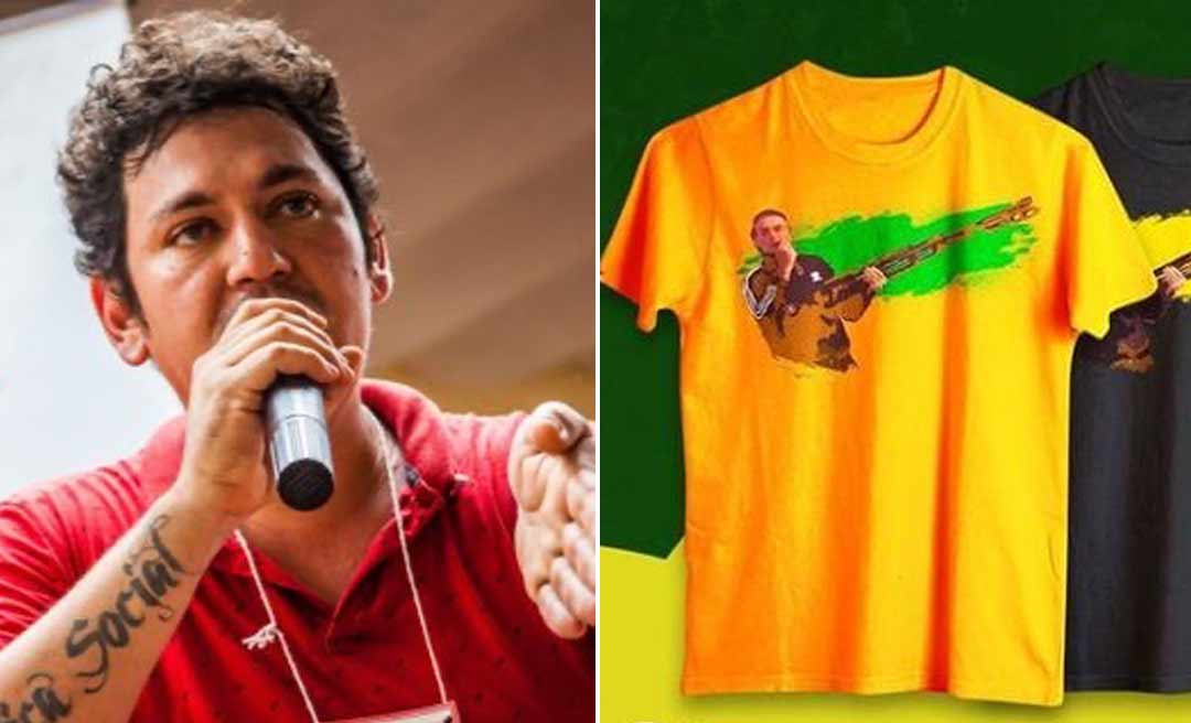 Cesário do PT repudia malharia que vende camisas com foto de Bolsonaro sugerindo fuzilamento de petistas