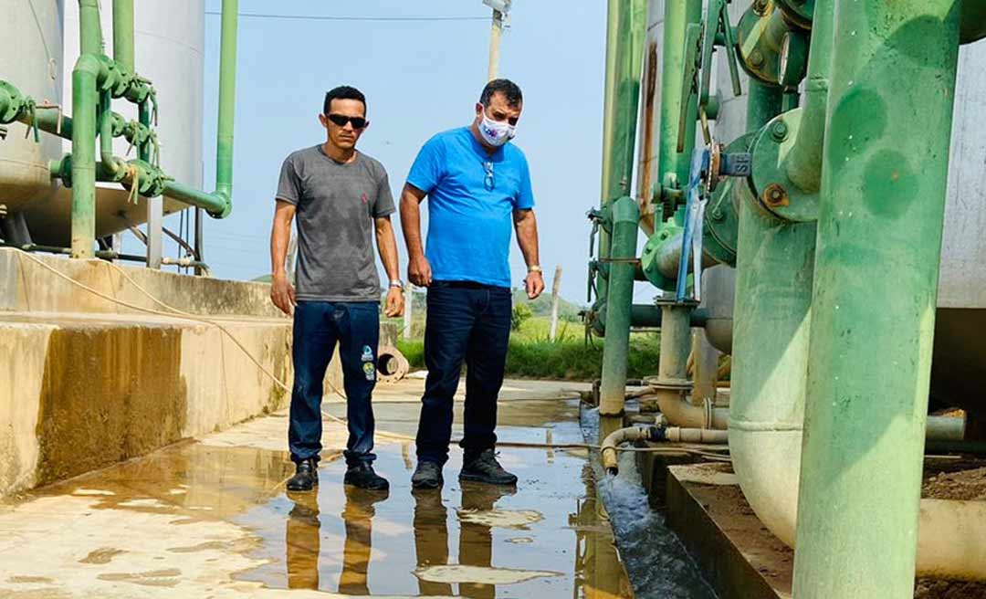 Depasa em Tarauacá passa por manutenção em sua subestação para melhorar a distribuição de água