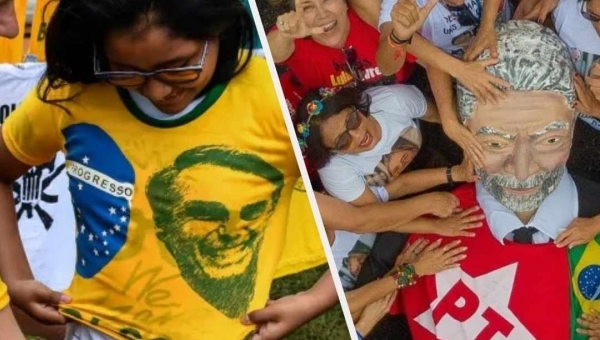 Bolsonaristas e lulistas do Acre vão às ruas praticamente no mesmo horário dia 7 de setembro