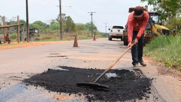 Governo anuncia pavimentação de 200 quilômetros de ruas, em sete cidades do Acre