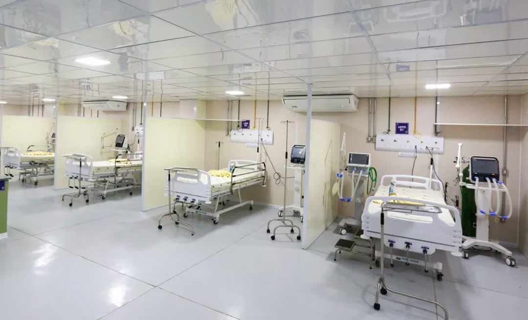 Acre tem a menor taxa de ocupação de leitos de UTI Covid do país, mostra mapa da Fiocruz