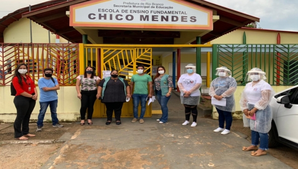 Prefeitura de Rio Branco define nova data para o retorno das aulas presenciais