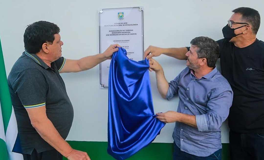Flaviano Melo participa da inauguração do novo Terminal Rodoviário de Epitaciolândia e destaque investimento no turismo