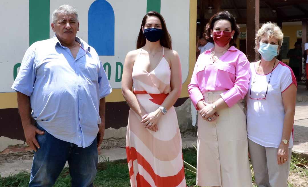 Primeira-dama e Ministério Público entregam donativos a entidades assistenciais