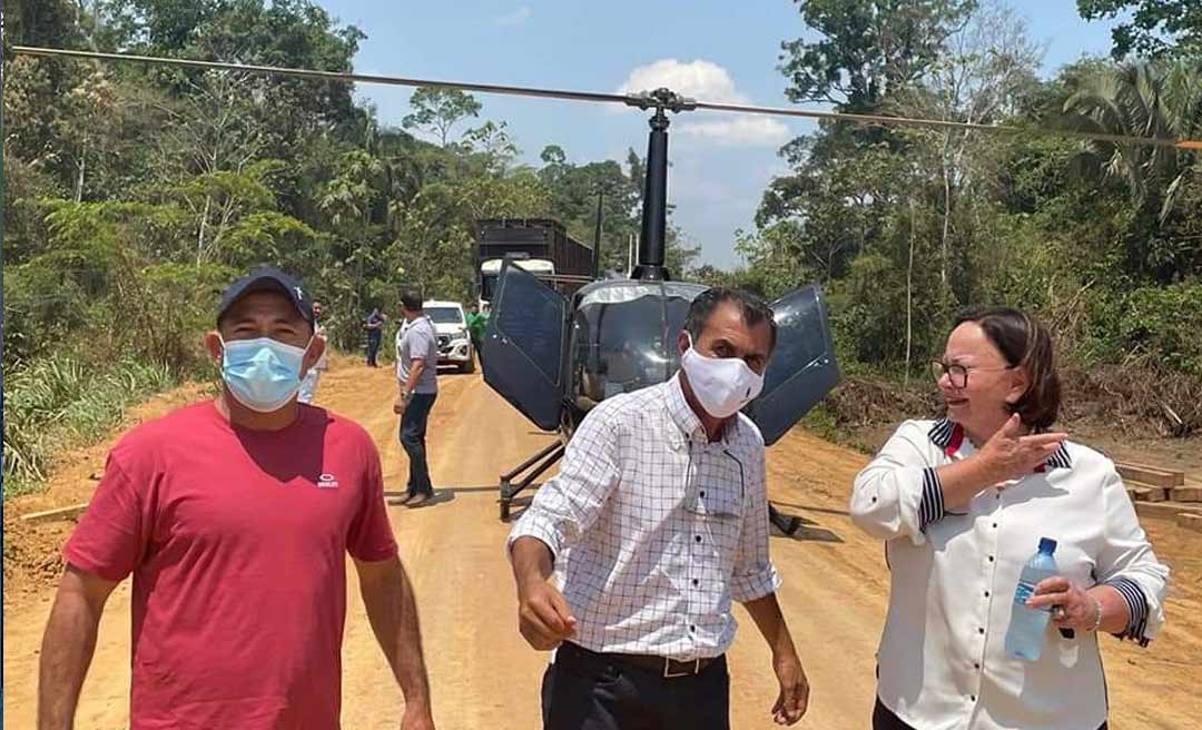 Vanda Milani garante recursos para construção da ponte sobre o riozinho Andirá, no PA Tocantins