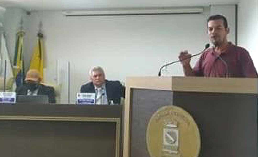 Atuação de Fagner Calegário é elogiada na Câmara de Vereadores de Rio Branco por liderança comunitária