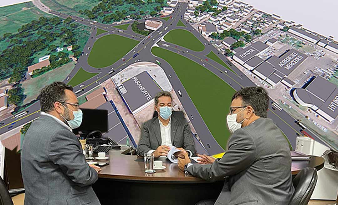 Obras do Viaduto da Corrente devem ser licitadas este ano, acredita representante do governo em Brasília